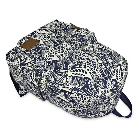 HALFMOON TRIBE CASUAL CANVAS PRINT DESIGN STUDENT TRAVELLING TRIP BACKPACK