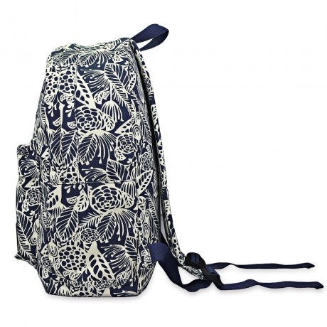 HALFMOON TRIBE CASUAL CANVAS PRINT DESIGN STUDENT TRAVELLING TRIP BACKPACK