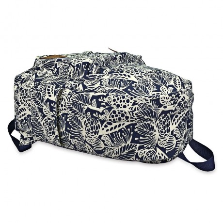 HALFMOON TRIBE CASUAL CANVAS PRINT DESIGN STUDENT TRAVELLING TRIP BACKPACK