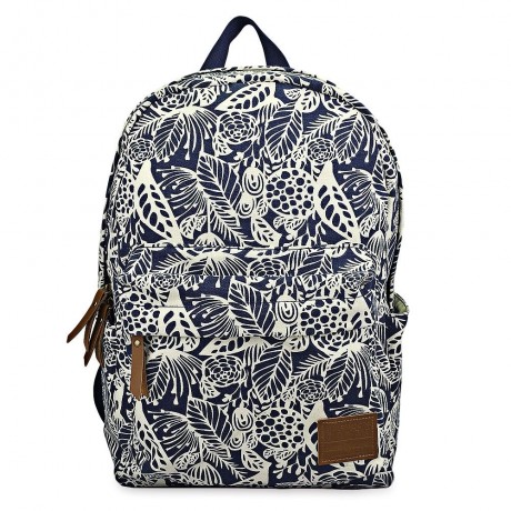 HALFMOON TRIBE CASUAL CANVAS PRINT DESIGN STUDENT TRAVELLING TRIP BACKPACK