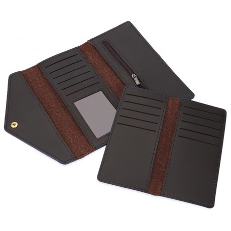 CROCODILE PATTERN WALLET FOR WOMEN WITH MINI BAG (ROSE RED)