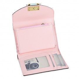 SIMPLE GEOMETRIC PURSE FOR LADY (GREEN)