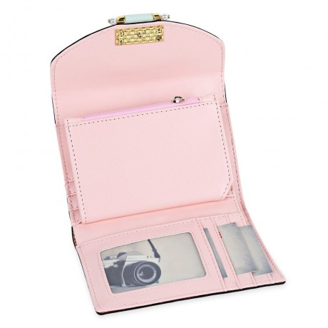 SIMPLE GEOMETRIC PURSE FOR LADY (GREEN)