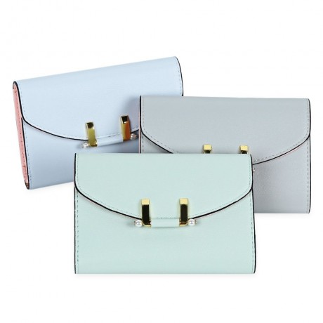 SIMPLE GEOMETRIC PURSE FOR LADY (GREEN)