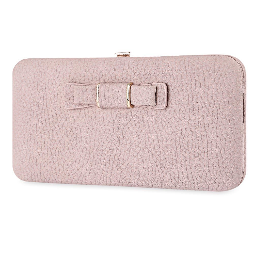STYLISH BOWKNOT DESIGN PURSE FOR WOMEN (PINK)