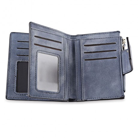BRIEF FROSTED MINI PURSE FOR WOMEN (BLUE)