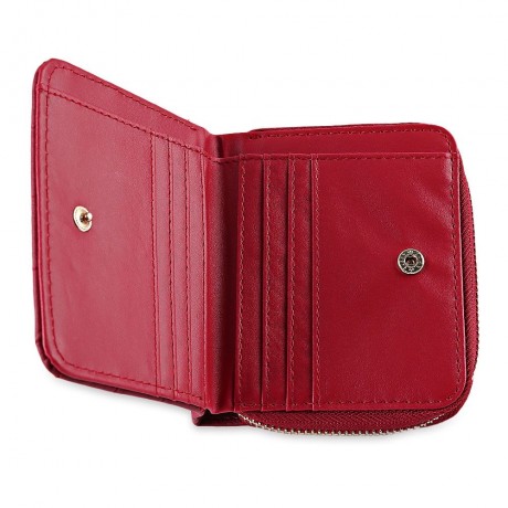 FASHIONABLE GRID DESIGN MINI PURSE FOR WOMEN (RED)