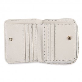 FASHIONABLE GRID DESIGN MINI PURSE FOR WOMEN (WHITE)
