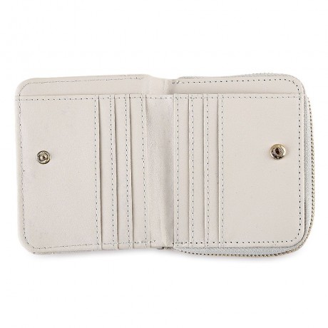 FASHIONABLE GRID DESIGN MINI PURSE FOR WOMEN (WHITE)