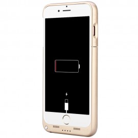 4000MAH BACKUP BATTERY EXTERNAL POWER BANK CHARGER CASE WITH KICKSTAND (GOLDEN)
