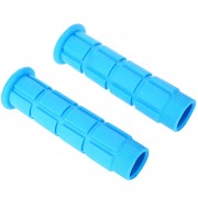 PAIRED SOFT CYCLING ADHESIVE PERFORMANCE RUBBER HANDLEBAR GRIP (BLUE)