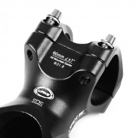 WAKE 31.8MM CYCLING BIKE BICYCLE MTB ALUMINUM ALLOY HIGH-STRENGTH HANDLEBAR STEM (BLACK, S