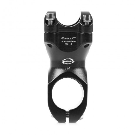 WAKE 31.8MM CYCLING BIKE BICYCLE MTB ALUMINUM ALLOY HIGH-STRENGTH HANDLEBAR STEM (BLACK, S