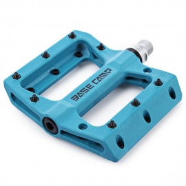 BASECAMP BC - 672 PAIRED FASHION NYLON BIKE PEDAL FOR MOUNTAIN ROAD BICYCLE (BLUE)