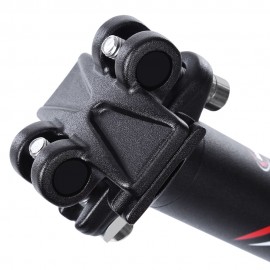 WAKE BICYCLE MTB FROSTED ALUMINUM ALLOY 27.2 / 31.6MM BIKE SEAT POST (BLACK, 31.6 MM)