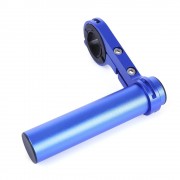OUTDOOR MTB BIKE LAMP BICYCLE SPEEDOMETER FLASHLIGHT HANDLEBAR EXTENDER MOUNT HOLDER (BLUE