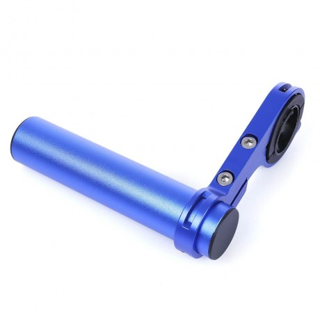 OUTDOOR MTB BIKE LAMP BICYCLE SPEEDOMETER FLASHLIGHT HANDLEBAR EXTENDER MOUNT HOLDER (BLUE