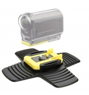 DAZZNE DZ-SG5 FLEXIBLE SURFBOARD SURF MOUNT FIXED BASE KIT FOR ACTION CAMERA (YELLOW AND B