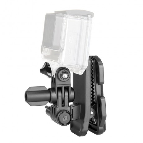 DAZZNE DZ-SG7 UNIVERSAL CLIP HEAD MOUNT KIT FOR ACTION CAMERA (BLACK)