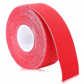 1 ROLL 2.5CM X 5M SPORTS MUSCLES CARE ELASTIC PHYSIO THERAPEUTIC TAPE (RED)