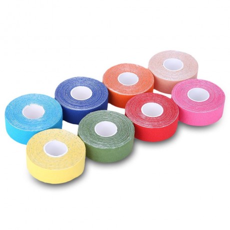 1 ROLL 2.5CM X 5M SPORTS MUSCLES CARE ELASTIC PHYSIO THERAPEUTIC TAPE (RED)