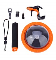 UNDERWATER DIVING TOOL SHUTTER TRIGGER BUOYANCY LENS HOOD SELF STICK FOR GOPRO HERO 4 / 3 