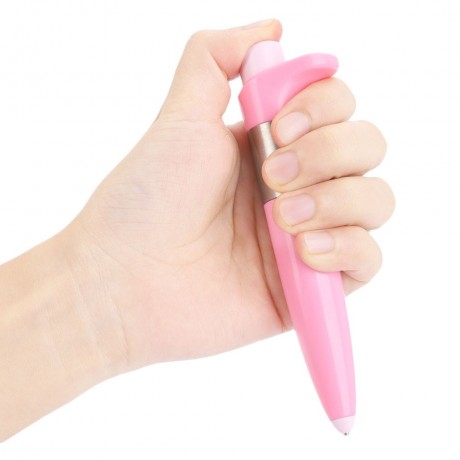 ANALGESIA PEN ACUPUNCTURE MERIDIANS MASSAGER THERAPY NEEDLE PAIN RELIEF (PINK)