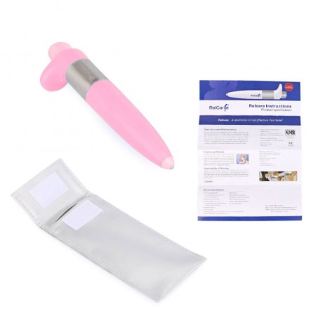 ANALGESIA PEN ACUPUNCTURE MERIDIANS MASSAGER THERAPY NEEDLE PAIN RELIEF (PINK)