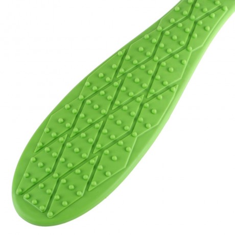 TPE HEALTH SCRAPING MERIDIAN BEATER MASSAGE STICK HAMMER GRIP TOOL FITNESS REGIMEN (GREEN)
