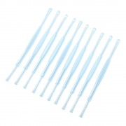10PCS PLASTIC TWO ENDS REMOVER CLEANER CARE TOOL EARPICK (BLUE)