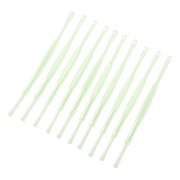 10PCS PLASTIC TWO ENDS REMOVER CLEANER CARE TOOL EARPICK (GREEN)
