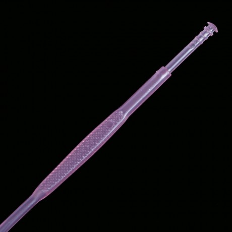 10PCS PLASTIC TWO ENDS REMOVER CLEANER CARE TOOL EARPICK (PINK)