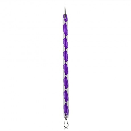 PROFESSIONAL STAINLESS STEEL SLANT TIP ACNE NEEDLE TWEEZER MAKEUP TOOL