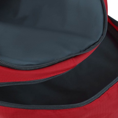 PATCHWORK DESIGN OUTDOOR BACKPACK FOR UNISEX (RED)