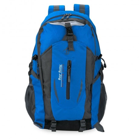 PATCHWORK DESIGN OUTDOOR BACKPACK FOR UNISEX (BLUE)