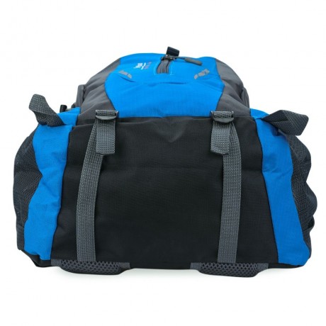PATCHWORK DESIGN OUTDOOR BACKPACK FOR UNISEX (BLUE)