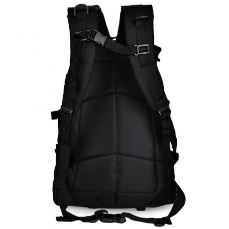 STYLISH WATERPROOF  BACKPACK FOR OUTDOOR ACTIVITY (BLACK)