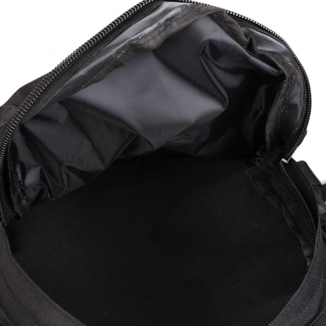 STYLISH WATERPROOF  BACKPACK FOR OUTDOOR ACTIVITY (BLACK)