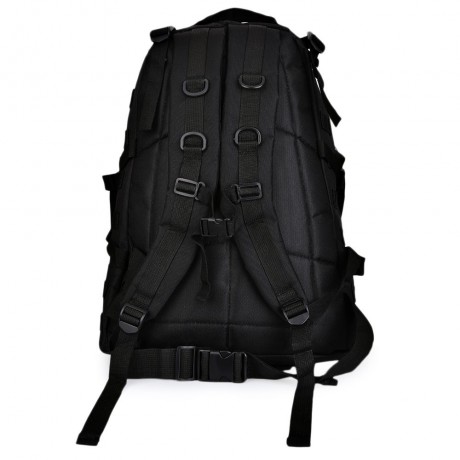 STYLISH WATERPROOF  BACKPACK FOR OUTDOOR ACTIVITY (BLACK)