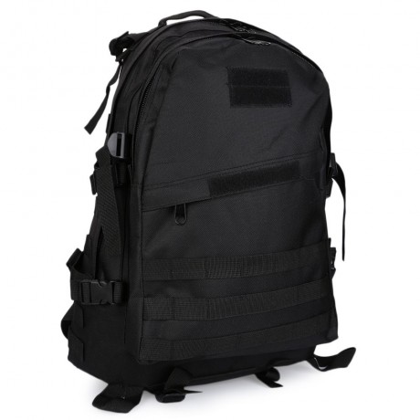 STYLISH WATERPROOF  BACKPACK FOR OUTDOOR ACTIVITY (BLACK)