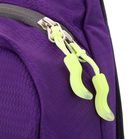 TRENDY WATERPROOF SINGLE SHOULDER CASUAL BAG (PURPLE)
