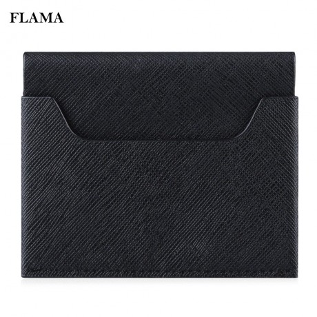 FLAMA TRENDY PURE COLOR WALLET FOR UNISEX (BLACK)