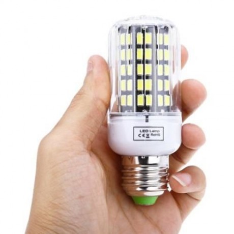 E27 8W 220V SMD 5733 ENERGY SAVING LED CORN BULB LIGHT WITH 108 LEDS (WHITE LIGHT)