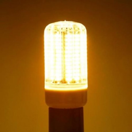 E27 10W 220V SMD 5733 ENERGY SAVING LED CORN BULB LIGHT WITH 136 LEDS (WARM WHITE LIGHT)