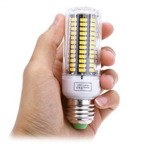 E27 9W 220V SMD 5736 ENERGY SAVING LED CORN BULB LIGHT WITH 105 LEDS (WARM WHITE LIGHT)