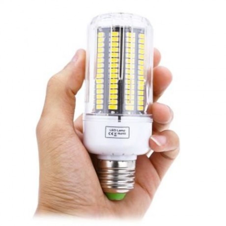 E27 15W 220V SMD 5736 ENERGY SAVING LED CORN BULB LIGHT WITH 170 LEDS (WARM WHITE LIGHT)