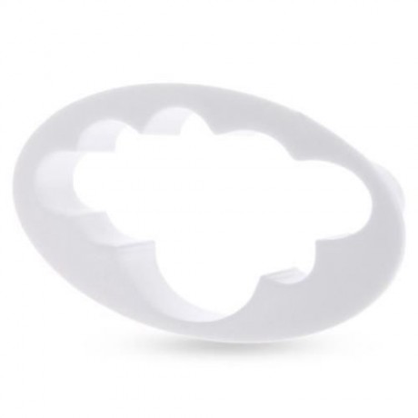 5PCS PORTABLE CAKE BISCUIT DECORATING FONDANT TOOL MOLD MODEL (WHITE)