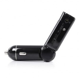 BC06S BLUETOOTH CAR CHARGER WIRELESS DUAL USB MP3 PLAYER FM TRANSMITTER CURRENT VOLTAGE DI