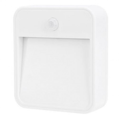 0.5W 45LM LED NIGHT LIGHT WITH MOTION SENSOR (WHITE)