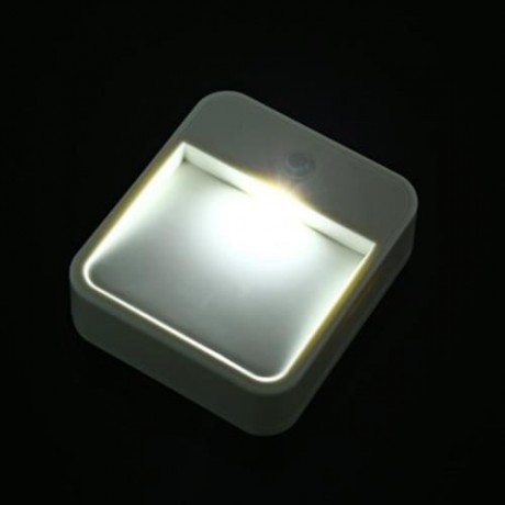 0.5W 45LM LED NIGHT LIGHT WITH MOTION SENSOR (WHITE)